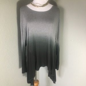 Unity World Wear Long Sleeve Blouse: Grey